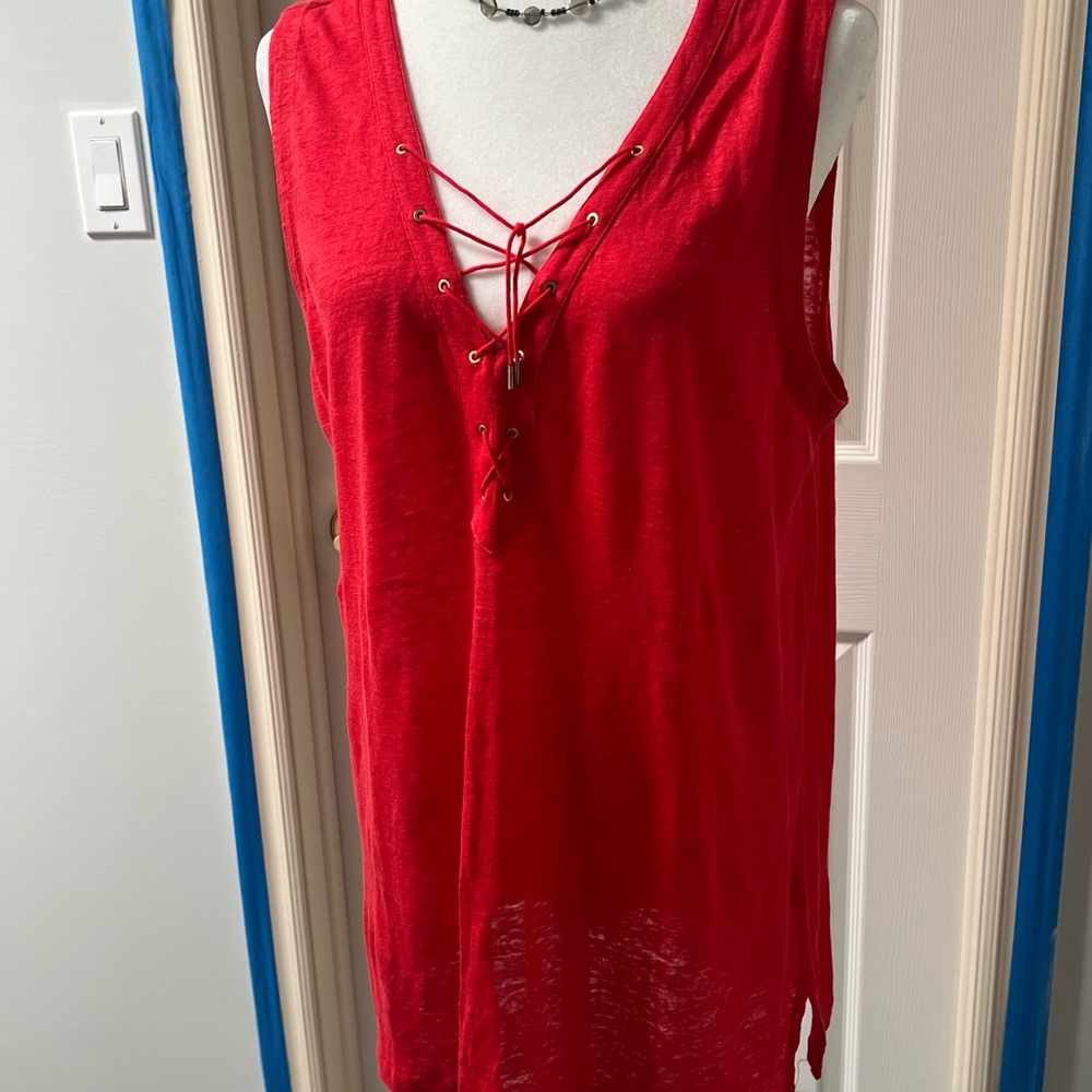 Ralph Lauren Linen Tank Top - XL—New